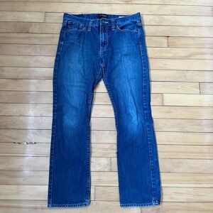Guess Ultra Slim McCrae Fit Mens Jeans 32x30 Medium Wash Blue XB3114D0LF0
